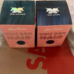 🧜🏼‍♀️ 🎨 Lime Crime Unicorn Hair Color 🦄 🌈